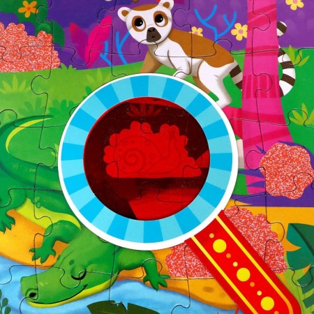 Puzzle “Collect, find, show. Jungle ", 88 elements-2