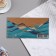 The envelope for money "Happiness and harmony!" craft, embossing, turquoise tone, 17x8 cm