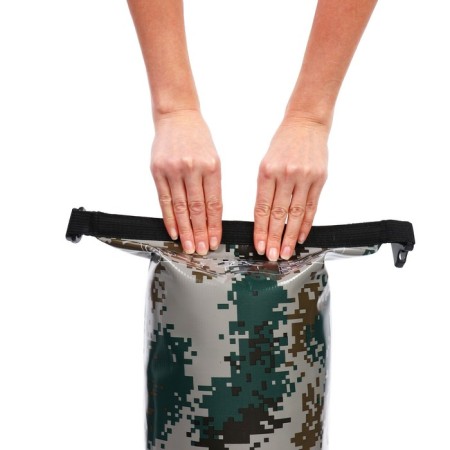 Yugana hairshome, PVC, waterproof 20 liters, one belt, camouflage-10