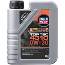 Масло моторное Liqui Moly Top Tec 4310 0W-30 C2, 1 л