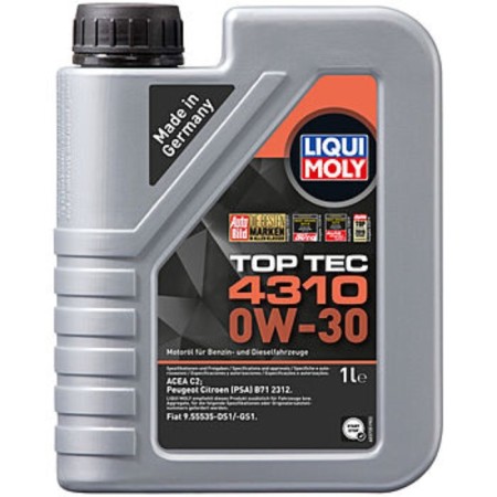 Motor oil Liqui Moly Top Tec 4310 0W-30 C2, 1 liter