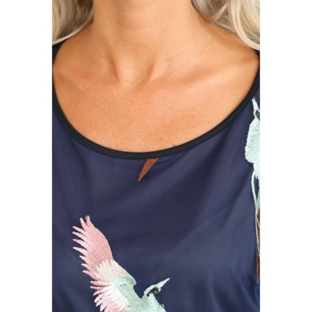 Female jumper, size 42, blue color-3