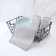 Dishes for washing dishes, metal, single -layer, 5 pcs, 19x19 cm