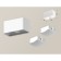 Ambrella Light Acrylic lamp, XS7850022, MR16 GU5.3, GU10 LED 10 W, color white sand, white matte