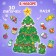Puzzle with Velcro "Decorate the Christmas tree", mix