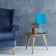 Hand Babber "Habaur" 1xe27 40W Blue 24x24x41 cm Risalux