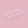 Form for chocolate and sweets "Wave", 8 cells, 22 × 11 cm, transparent color