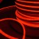 Flexible neon Elektrostandard, IP67, 2835, 120 LED/m, 220V, one -way, red glow red