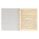Substantial notebook Calligrata "Metal", 48 sheets in the line of literature, with reference material, cover coated cardboard, block No. 2, whiteness 75% (gray sheets)