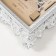Photo frame Polystone 10x15 cm "Amphite" white with mother -of -pearl 15.3x1.8x21 cm