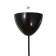 Suspension chandelier "Dardo" 1x40W E27 Black/Brown 38.5x38.5x70cm
