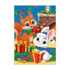 New Year's set for creativity. Frescoes and a picture of plasticine “New Year! Waiting for the holiday 