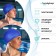 Hat of swimming adult Onlytop Swim, silicone, girth 54-60 cm
