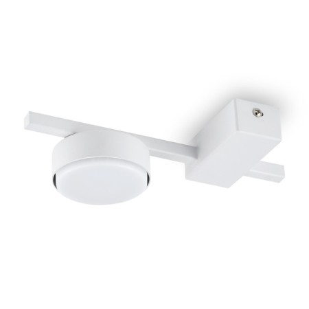Freya FR5363CL-01W TACTIC, 230x125x60 mm ceiling lamp, GX53, 1x8W, white color