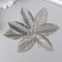 Decor for creativity Metal "Skeletted sheet" silver G345B517 5x2.2 cm