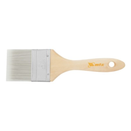 Brush flat MTX Euro 83088, artificial bristles, wooden handle, 2.5 "-1