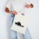 Shopper bag you are such a cat without lightning, without lining, beige color