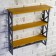 Three -tier loft shelf 49 × 50 × 14 cm, yellow