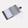 Male purse on the button for auto documents and passports, black color