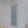 Panel wall textile "Boho" gray-blue