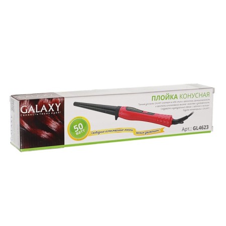 Dumbbell Galaxy GL 4623, 50 W, conical, ceramic coating, D = 25 mm, 200 ° C, red-3