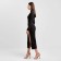 Women's dress with a cut Mist p. 42, black