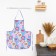 Apron kitchen without a pocket 60x70 cm, mix, cotton 100%