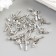Decor for creativity Metal "Revolver with a drum" silver 1.4x2 cm