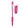 Gel pen Pensan Neon Gel, Node 1.0 mm, rubber flu, 6 neon colors, mix + display