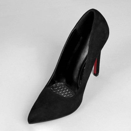 Half -slips for shoes, with a tread, silicone, 9 × 7 cm, pair, color transparent-1