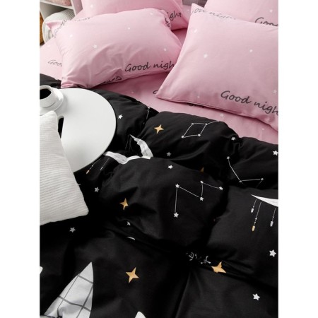 Bed linen duet "Thomas", size 220x240 cm, 145x215 cm - 2 pcs, 50x70 cm - 2 pcs-6