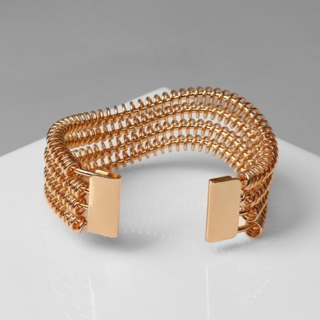 Bracelet Metal "Athena" screw, color gold-1