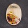 Magnet "Spoon of Zagrebushka", Selenite, Metal, Minerals, 5.1 x 3.5 cm