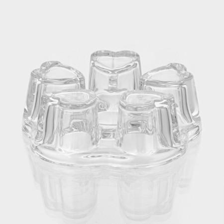 Glass stand for heating "Crystalik", D = 14 cm