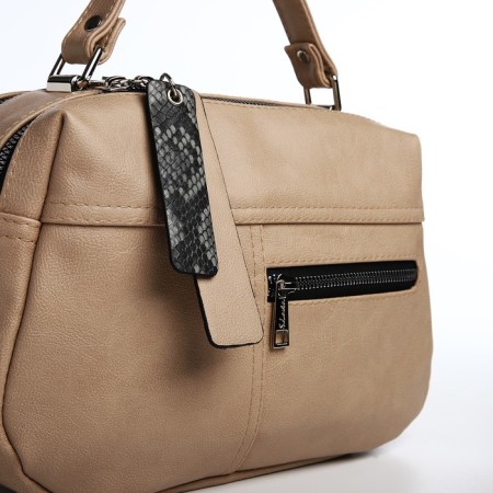Board-sakwyazhi with zipper, beige color-3