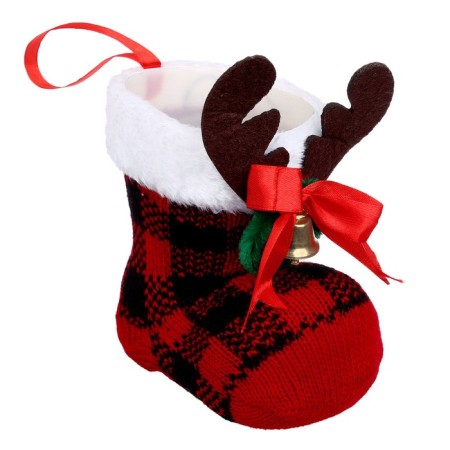 Candy "Boot in the cage", with horns and bell
