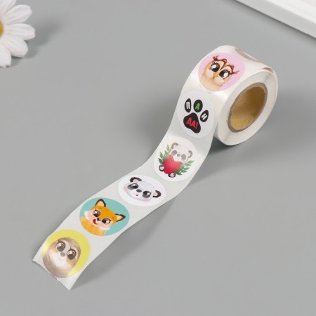 Stick Paper "Beast" d = 2.5 cm 252 pcs in roll-4