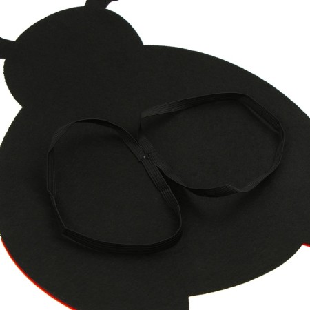 Carnival set "Funny insects": a bandage and a ladybug made of felt, 3-7 years old-11