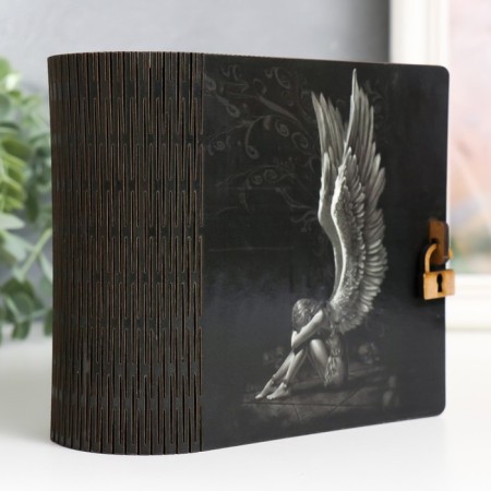 Casket-book "Angel" 14x14 cm-1