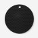 Silicon-based mat for hot, d = 140 mm, thickness = 3.5 mm, gray