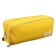 School pencil case on the zipper 3-section, yellow