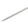 The knitting needles are circular, metal, 80 cm/4.0 mm