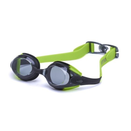ATEMI M510 swimming glasses, silicone, black/green
