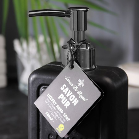 Liquid luxury hand soap "Savon de Royal" black, 500 ml-1