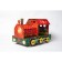 New Year's designer. The team-train-train "New Year! Festive steam locomotive "