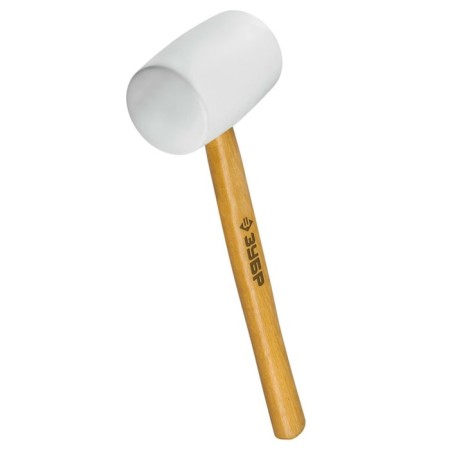 Kiyanka rubber bison 20511-450_z02, white rubber, wooden handle, 450 g-1