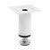 Round OKR001WH tundra, d = 30 mm, h = 80 mm, white color