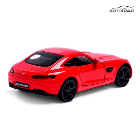 Metal Mercedes-AMG GT S, 1:32, doors, inertia, red color open-4