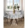 The tablecloth "air bubbles", round, Saten, d = 150 cm