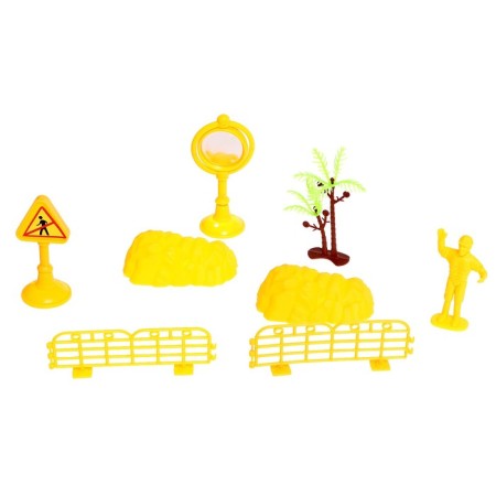 Set of game "Construction", crane and special equipment-2